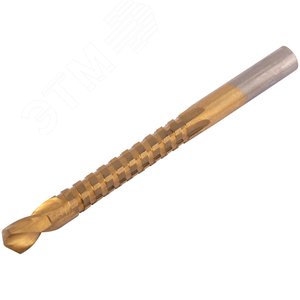 Сверло-фреза универсальное титановое покрытие 8 мм - фото 2