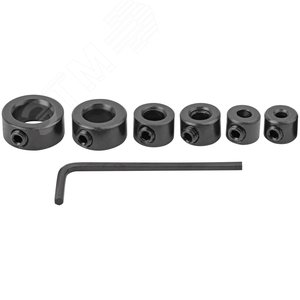 Стопперы для сверел набор 6 шт (3, 4, 5, 6, 8, 10 мм) - фото 2