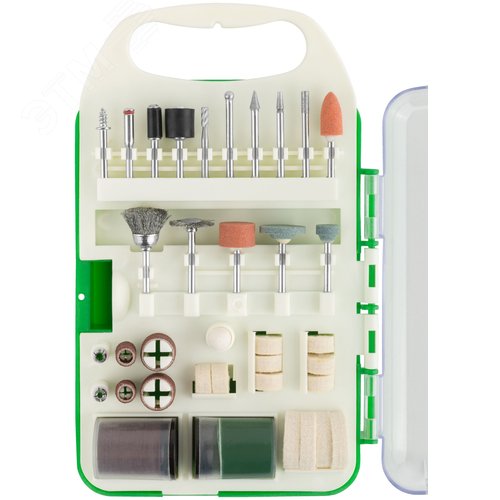 Набор насадок для гравировальной машины в чемоданчике 71 шт - фото 1