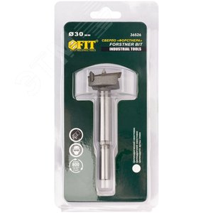 Сверло Форстнера (фреза) с карбидными вставками 30 мм - фото 3