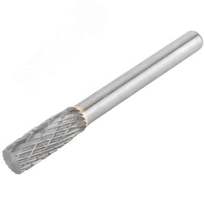 Шарошка карбидная, штифт 6 мм, тип ''А'', цилиндрическая 8х20х65 мм - фото 2