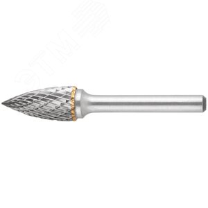 Изображение товара Шарошка карбидная, штифт 6 мм, тип ''G'', параболическая заостренная 12х25х70 мм (шт)