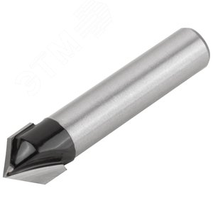 Фреза пазовая V-образная, DxHxL = 10x10x42 мм - фото 2