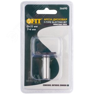 Фреза дисковая для кромок и пазов, DxHxL = 32x4x36 мм - фото 2