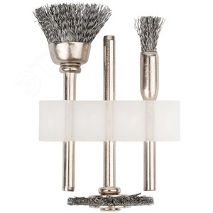 Изображение товара Корщетки стальные набор 3 шт (шт)