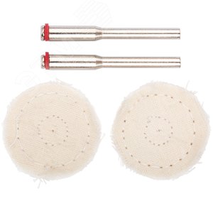 Корщетки хлопковые и штифты, набор 4 шт - фото 1