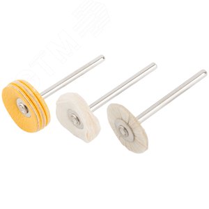 Круги полировочные, набор 3 шт - фото 2