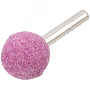 Шарошка абразивная (по металлу), хвостовик 6 мм, сфера 25 мм - фото 2