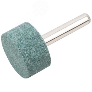 Шарошка абразивная (по камню, мрамору, кафелю), хвостовик 6 мм, цилиндр 25x13 мм - фото 2