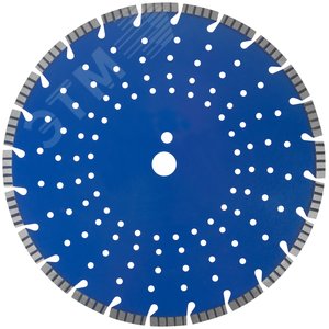 Диск отрезной алмазный cегментный (сухая и влажная резка), для бетона, армированного бетона, камня 350х3.2х10х25.4 мм - фото 6