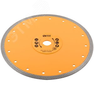 Диск отрезной алмазный универсальный Профи (сухая и влажная резка) 230х1.8х10х22.2 мм - фото 2