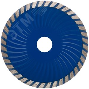 Диск отрезной алмазный ''Турбо-волна'' (сухая и влажная резка) 125х2.2х7.0х22.2 мм - фото 6