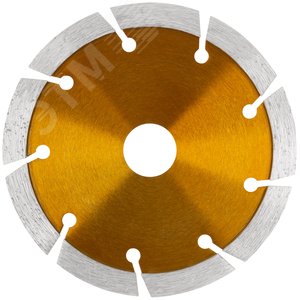 Диск отрезной алмазный ''Турбо-крупный зуб'' (сухая и влажная резка) 125х2.0х10х22.2 мм - фото 6