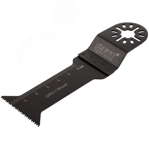 Полотно пильное фрезерованное ступенчатое удлиненное, CrV сталь, 40 мм х 0.6 мм - фото 2