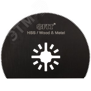 Полотно пильное фрезерованное дисковое прямое, Bi-metall Co 8%, 80 мм х 0.65 мм 37929 FIT