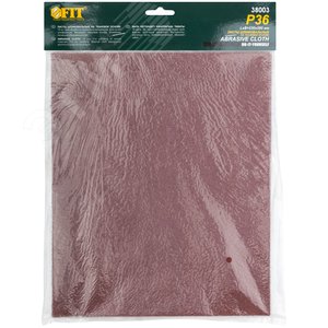 Листы шлифовальные на тканевой основе, алюминий-оксидный абразивный слой 230х280 мм, 10 шт P36 - фото 3