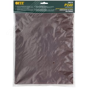 Листы шлифовальные на тканевой основе, алюминий-оксидный абразивный слой 230х280 мм, 10 шт P240 - фото 3