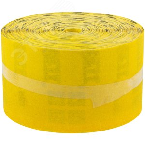 Рулон шлифовальный на бумажной основе, алюминий-оксидный абразивный слой 115 мм х 50 м, P60 - фото 1