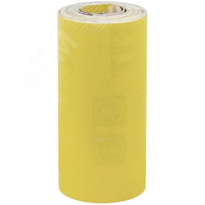 Изображение товара Рулон шлифовальный мини на бумажной основе, алюминий-оксидный абразивный слой 115 мм х 5 м, Р 320 (шт)