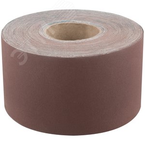 Изображение товара Рулон шлифовальный на тканевой основе, алюминий-оксидный абразивный слой 115 мм х 50 м, P150 (шт)