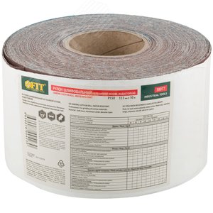 Рулон шлифовальный на тканевой основе, алюминий-оксидный абразивный слой 115 мм х 50 м, P150 - фото 2