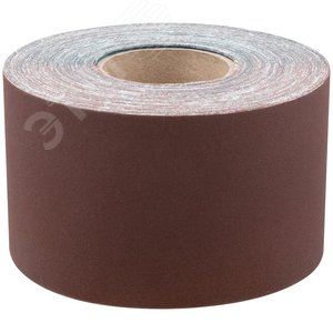 Рулон шлифовальный на тканевой основе, алюминий-оксидный абразивный слой 115 мм х 50 м, P180 - фото 1