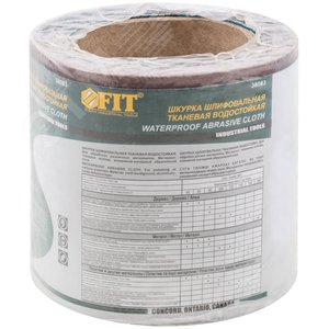 Рулон шлифовальный мини на тканевой основе, алюминий-оксидный абразивный слой 115 мм х 5 м, P60 - фото 2