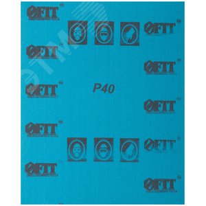 Листы шлифовальные водостойкие на тканевой основе, алюминий-оксидные, Профи 230х280 мм, 10 шт P40 - фото 2