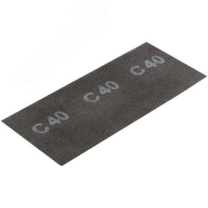 Сетки шлифовальные, нейлоновая основа, 120х280 мм, 10 шт Р 40 - фото 2