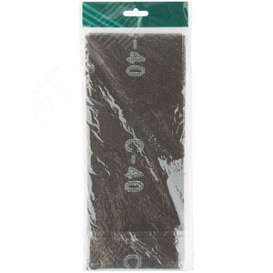 Сетки шлифовальные 115х280 мм, 3 шт Р 40 - фото 2