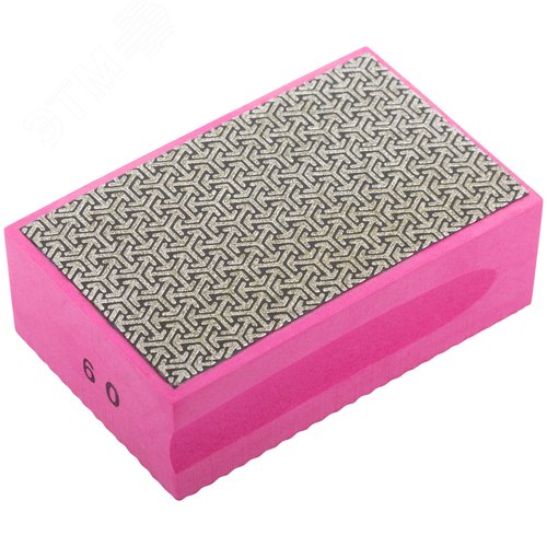 Губка шлифовальная алмазная, 90х55 мм, Р 60 - фото 2