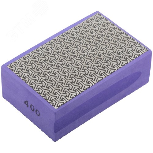 Губка шлифовальная алмазная, 90х55 мм, Р 400 - фото 2