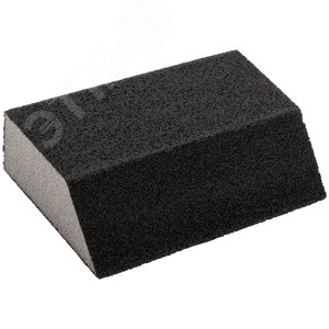 Изображение товара Губка шлифовальная угловая, алюминий-оксидная, 100х70х25 мм, средняя жесткость Р 360 (шт)