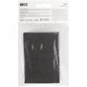 Губка шлифовальная угловая, алюминий-оксидная, 100х70х25 мм, средняя жесткость Р 240 - фото 4