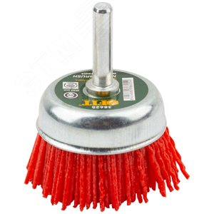 Изображение товара Кордщетка-чашка нейлоновая со штифтом 50 мм (шт)