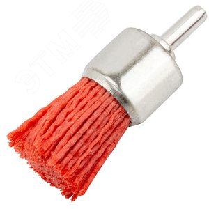 Кордщетка венчик нейлоновая со штифтом 22 мм - фото 2