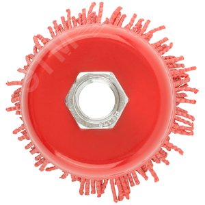 Корщетка-чашка нейлоновая, гайка М14, Профи 65 мм - фото 5