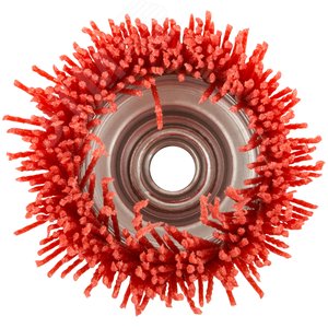 Корщетка-чашка нейлоновая, гайка М14, Профи 75 мм - фото 2