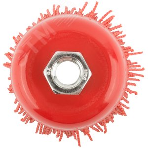 Корщетка-чашка нейлоновая, гайка М14, Профи 75 мм - фото 5