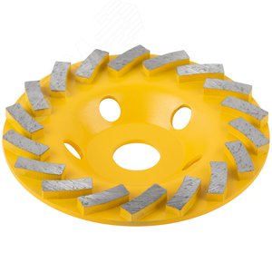 Диск алмазный шлифовальный, посадочный диаметр 22.2 мм, ''Турбо-сегмент'' 125 мм - фото 2