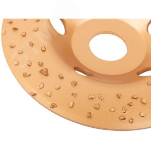 Диск твердосплавный шлифовальный, наклонный, посадочный диаметр 22,2 мм, 125 мм, Р8 - фото 7