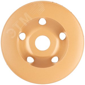 Диск твердосплавный шлифовальный, наклонный, посадочный диаметр 22,2 мм, 125 мм, Р24 - фото 5