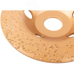 Диск твердосплавный шлифовальный, наклонный, посадочный диаметр 22,2 мм, 125 мм, Р24 - фото 7