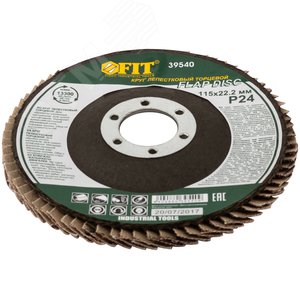 Круг лепестковый торцевой, 115 мм Р 24 - фото 2