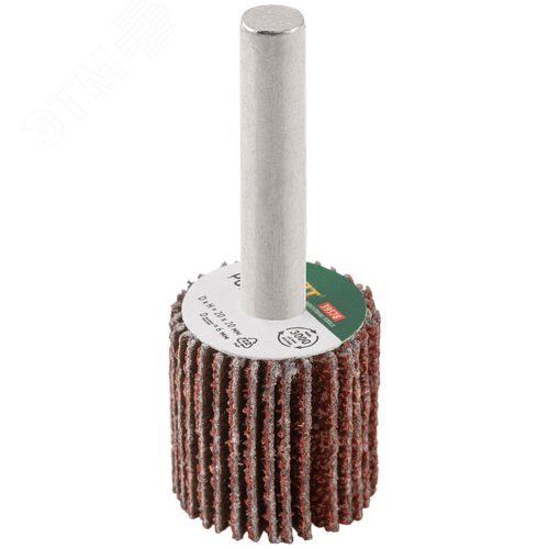 Изображение товара Диск лепестковый для дрели радиальный 20х20х6 мм Р 60 (шт)