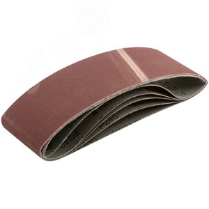 Ленты шлифовальные бесконечные, водостойкие, на тканевой основе, 5 шт, 75х533 мм Р 240 - фото 1