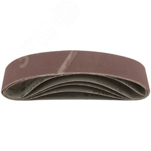 Ленты шлифовальные бесконечные, водостойкие, на тканевой основе, 5 шт, 75х533 мм Р 240 - фото 2