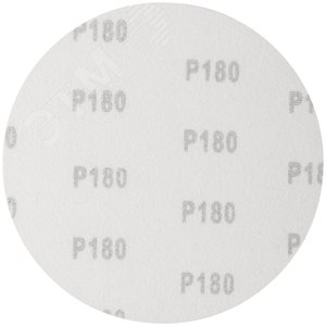 Круги шлифовальные сплошные (липучка), алюминий-оксидные, 150 мм, 5 шт Р 180 гибкая -14А - фото 2