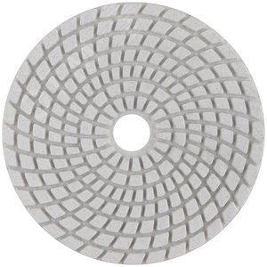 Изображение товара Круг алмазный гибкий шлифовальный АГШК (липучка), влажное шлифование, 100 мм, Р 100 (шт)