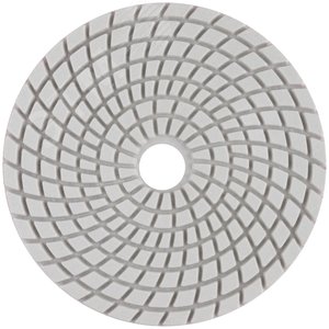 Изображение товара Круг алмазный гибкий шлифовальный АГШК (липучка), влажное шлифование, 100 мм, Р 400 (шт)